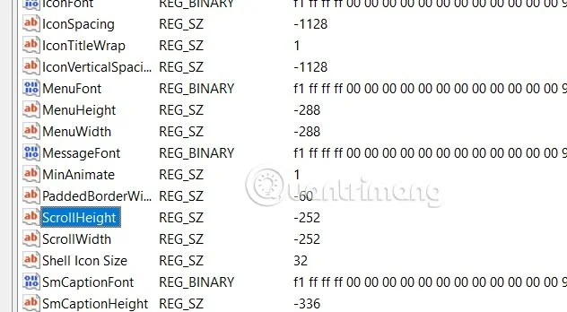 Windows 11 kaydırma çubuğunun boyutunu ayarlama talimatları