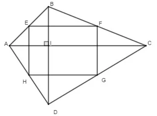 Fórmula para calcular la diagonal de un cuadrado y la diagonal de un rectángulo.