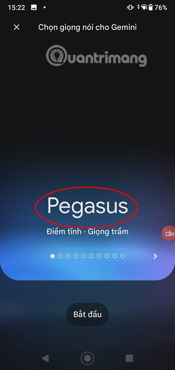 Gemini Live gebruiken op Android