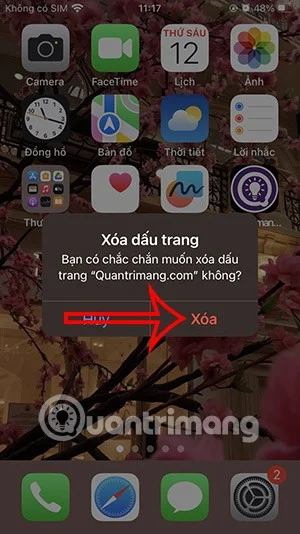 Cómo poner un sitio web en la pantalla del iPhone