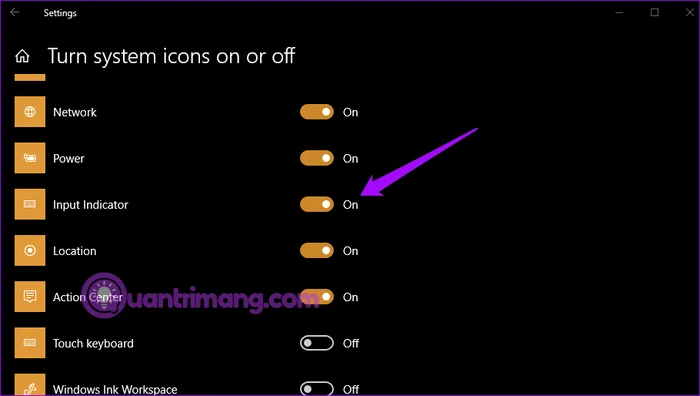 How to fix missing Language bar on Windows 10