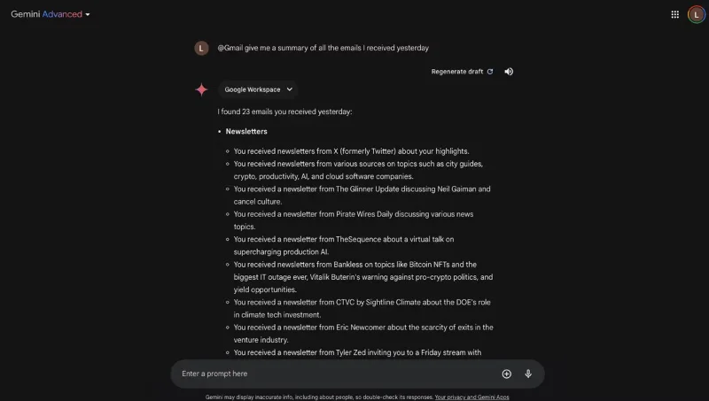 Cómo las extensiones de Gemini te ayudan a trabajar de forma más eficiente en Google Workspace