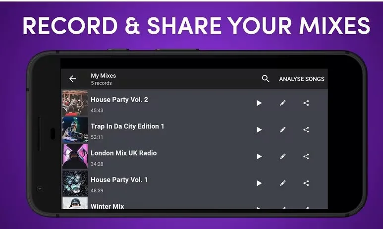 Top muziekmix-apps op je telefoon