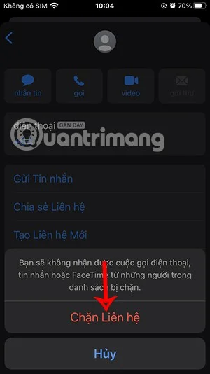 Instructies om telefoonnummers op de iPhone te blokkeren