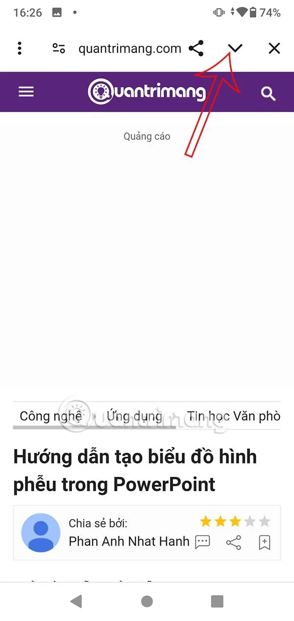 Cum să minimizezi linkurile Chrome deschise din aplicațiile Android