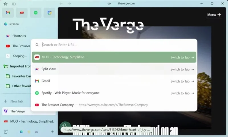 Razones para usar Arc Browser como navegador en lugar de Google Chrome