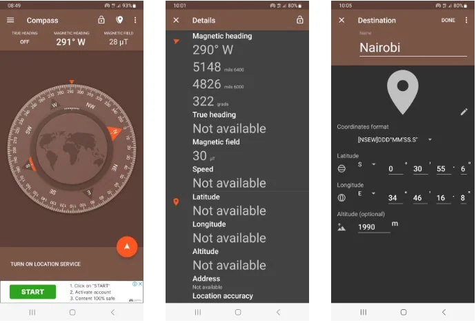Die 11 besten Kompass-Apps für Handys