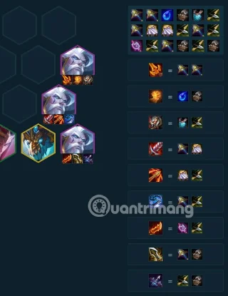 Temporada 7.5 de Graves DTCL: Artículos estándar, plantilla de Graves Loi Long