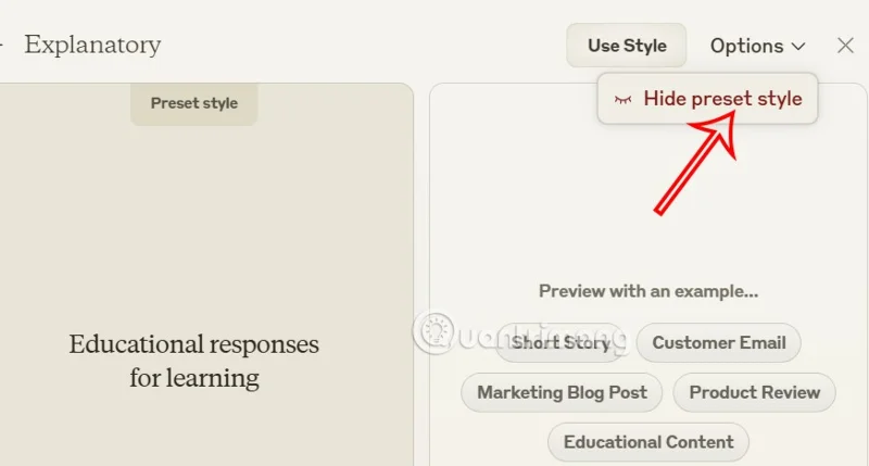 วิธีการเขียนข้อความที่มีสไตล์บน Claude AI