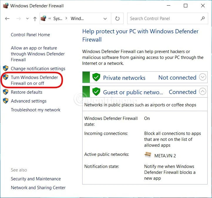 3 formas de desactivar el firewall de Windows 10