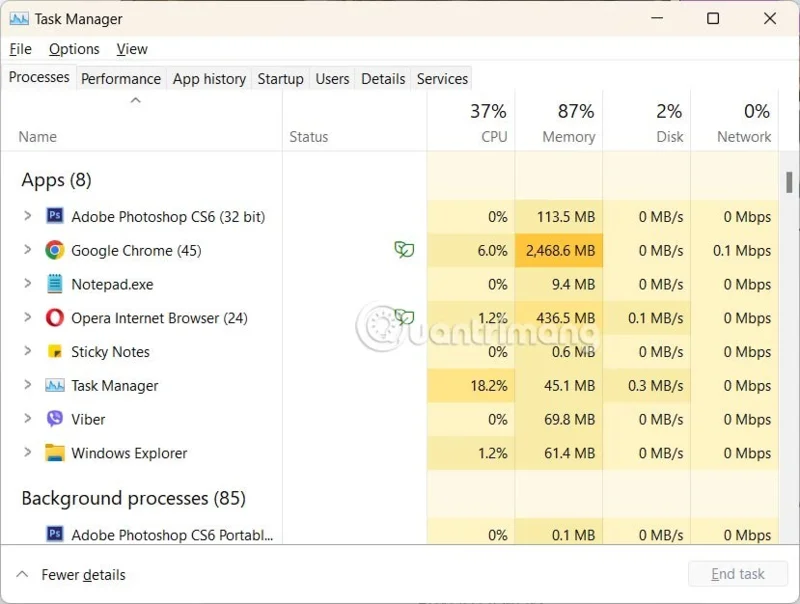 Jak powrócić do starego interfejsu Menedżera zadań w systemie Windows 11