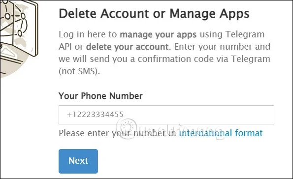 Gedetailleerde instructies voor het verwijderen van een Telegram-account