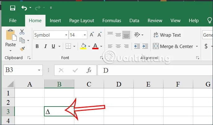 Excelでデルタ記号を挿入する方法