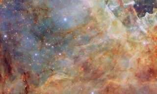 De Tarantula-nevel verschijnt prachtig door de ogen van de Hubble-telescoop