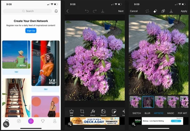 Top-apps om foto's op je telefoon om te zetten in schilderijen