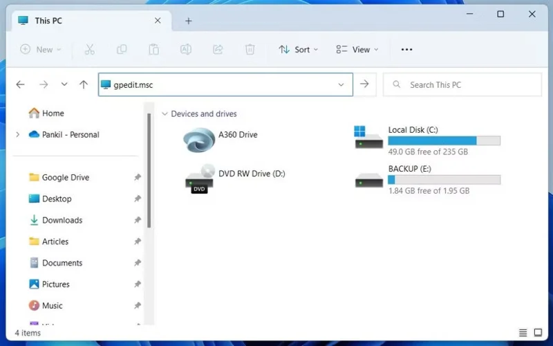 9 Ways to Open Local Group Policy Editor on Windows 11