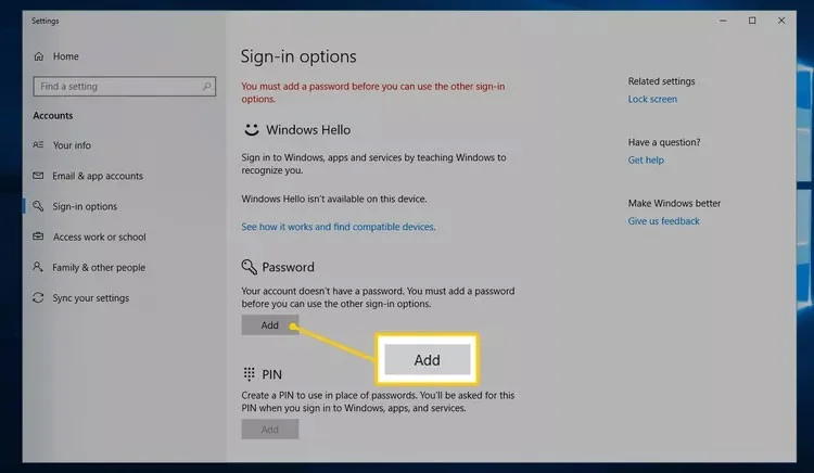 Cómo configurar una contraseña para una computadora con Windows 10, cómo cambiar la contraseña de Win 10