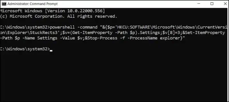 Cómo ocultar o mostrar la barra de tareas en Windows 11