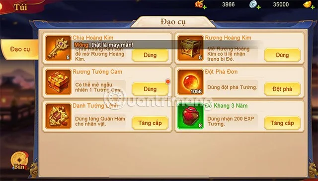 Code Danh Tuong 3Q, voer code DT3Q in 25 april 2025