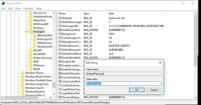 Turn off Windows 10 password when logging in for just 10 seconds