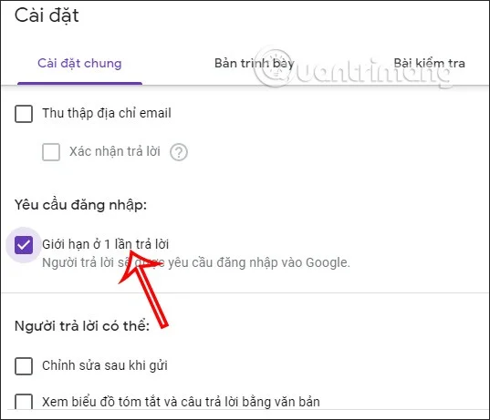 How to Limit Responses in Google Forms