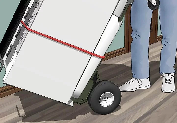 Instrucciones para mover el refrigerador correctamente
