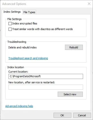 How to fix Windows 10 Search error cannot search, not working