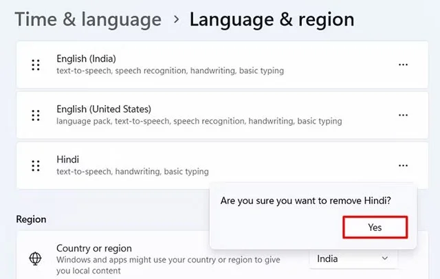 Bagaimana untuk menukar bahasa papan kekunci pada Windows 11