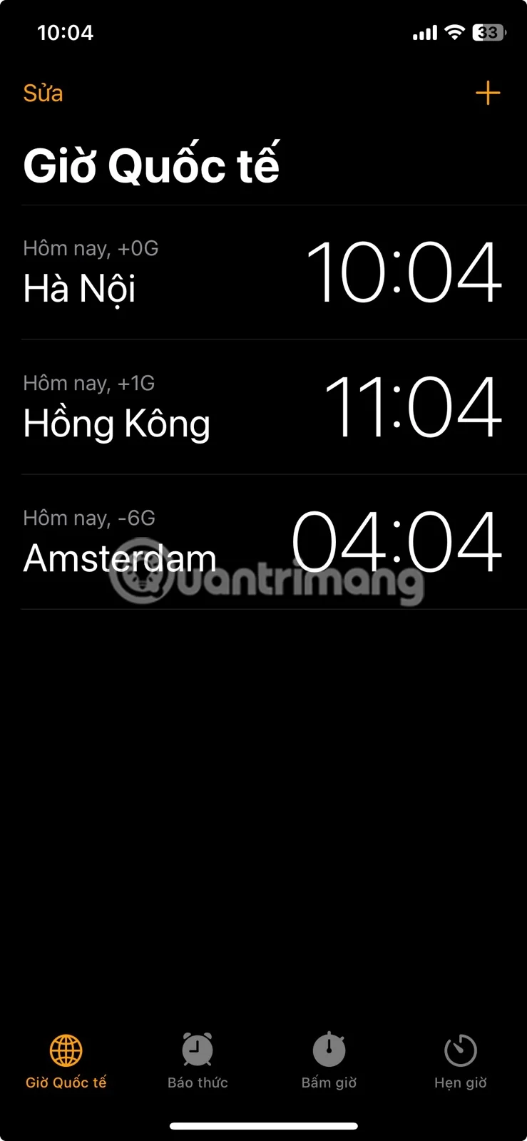 Cum să afișați mai multe fusuri orare pe ecranul iPhone-ului