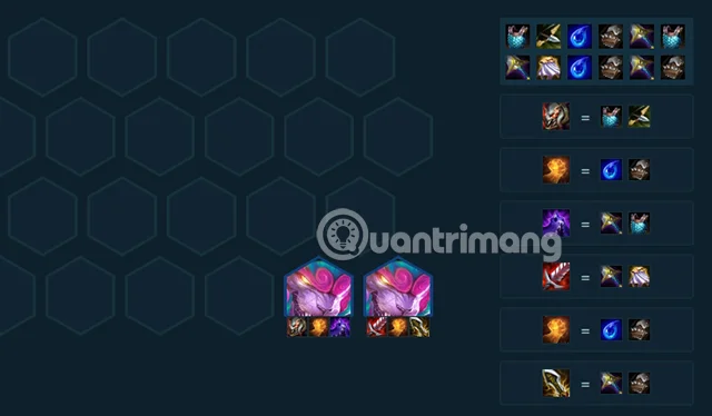 How to play Rengar DTCL season 14, standard items, lineup...
