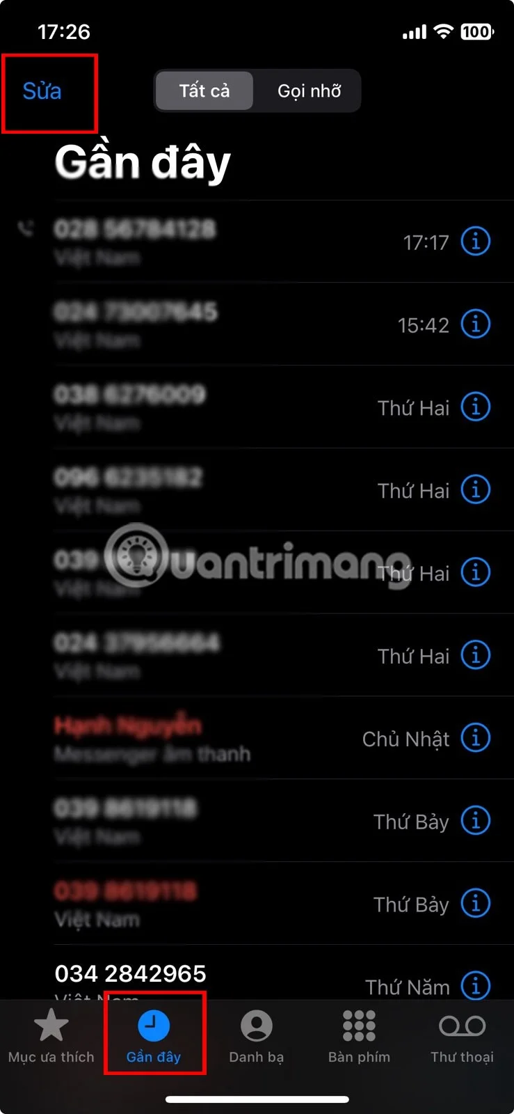 iPhone에서 통화 기록을 보고 삭제하는 방법