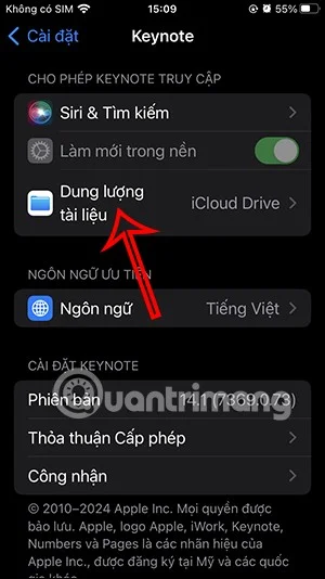 Cómo desactivar que Keynote guarde automáticamente archivos en iCloud Drive