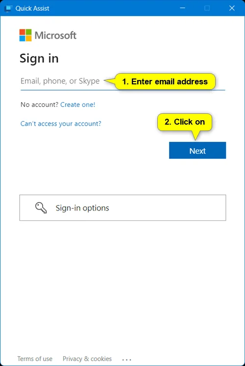 Cómo obtener y brindar soporte remoto mediante la aplicación Asistencia rápida en Windows 11