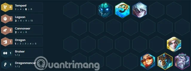 Temporada 7.5 de Graves DTCL: Artículos estándar, plantilla de Graves Loi Long