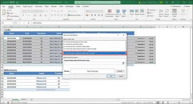 3 manieren om cellen of rijen in Excel te markeren