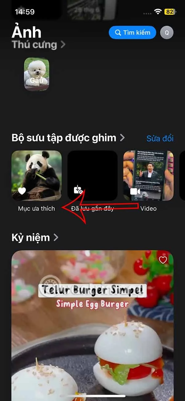 iPhoneでお気に入りの写真を見つける方法