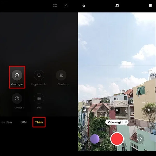 Bagaimana untuk merakam video pendek pada Xiaomi Redmi 10