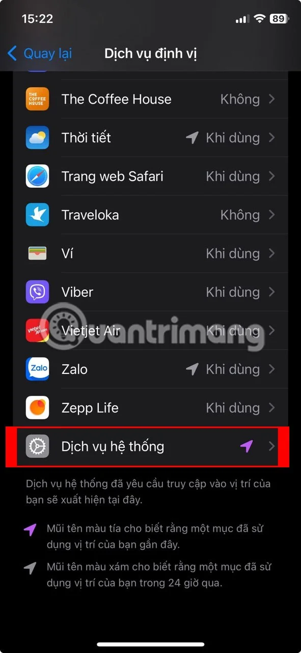 iPhone에서 위치 설정을 관리하는 방법