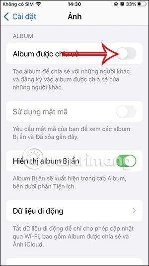 iPhone에서 사진 앨범을 공유하는 방법