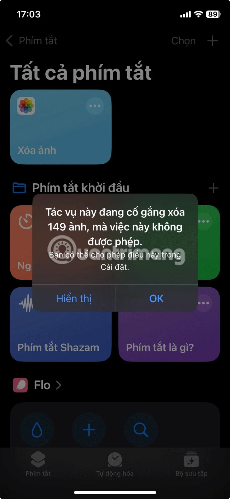 So erstellen Sie eine Verknüpfung zum einfachen Löschen alter Screenshots auf dem iPhone
