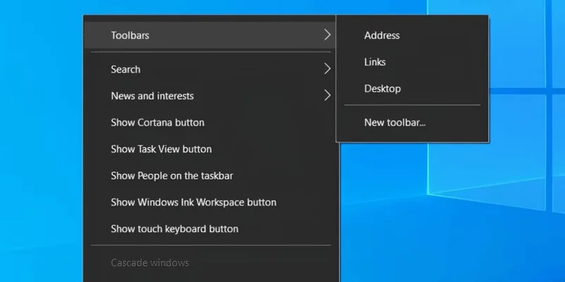 How to Center Taskbar Icons in Windows 10