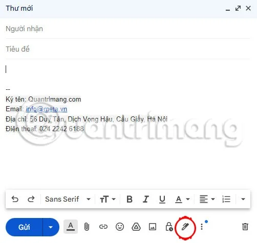Meerdere handtekeningen aanmaken in Gmail