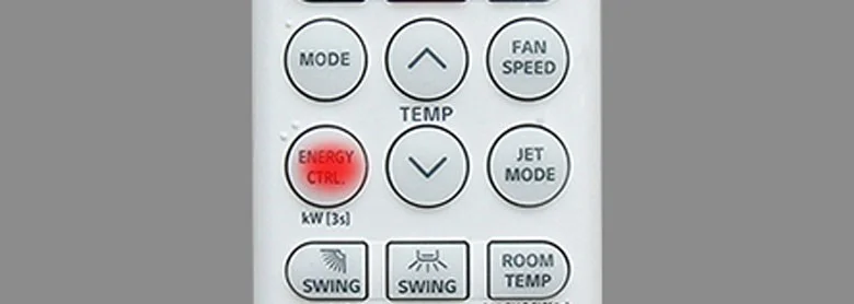 Use o controle remoto do ar condicionado LG corretamente
