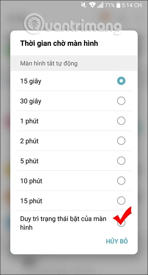 Cum să păstrați ecranul telefonului Android aprins