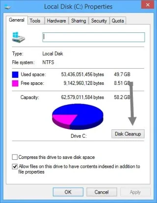 How to clean up and recover space on Windows C drive