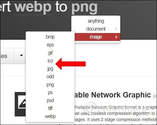Cómo convertir imágenes WebP a PNG, JPG en Chrome, Coc Coc