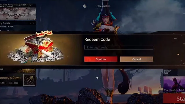 Laatste Naraka Bladepoint-code en hoe u de code invoert