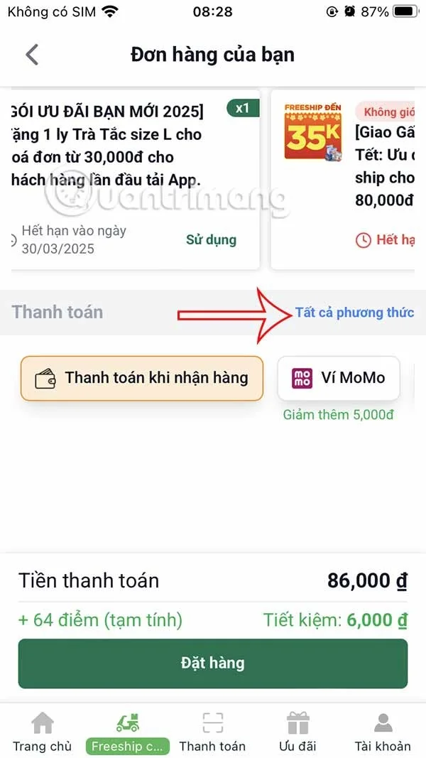 7-Eleven'da alışveriş talimatları