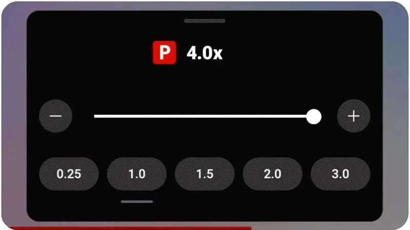 YouTube prueba una velocidad de reproducción de vídeo "loca" de 4x