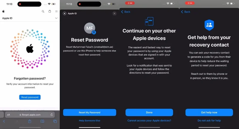 5 formas de restablecer la contraseña del ID de Apple